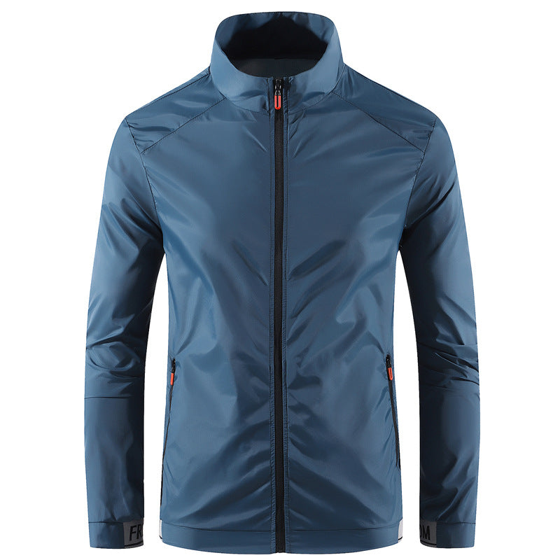 Alfred – Lightweight Windbreaker Jacket – Windproof – Blue 5
