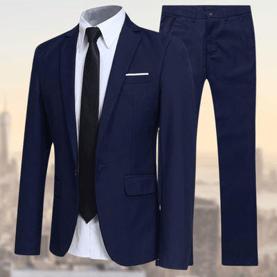 Andrew – Black Suit – Elegant Blazer and Trousers 0