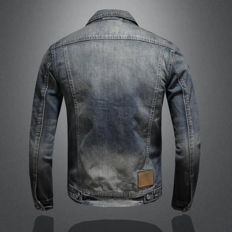 Antoine – Retro Denim Jacket – Blue 3