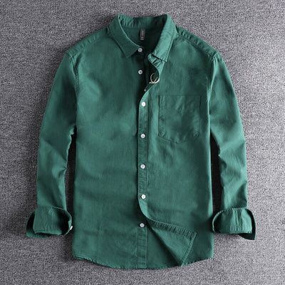 Antonios – Men's Dress Shirt – Organic Cotton – White 4