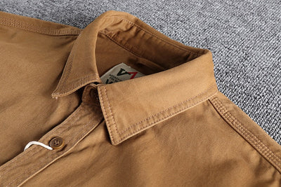Antonios – Premium Cotton Cargo Shirt – Organic Cotton – Solid Color 6