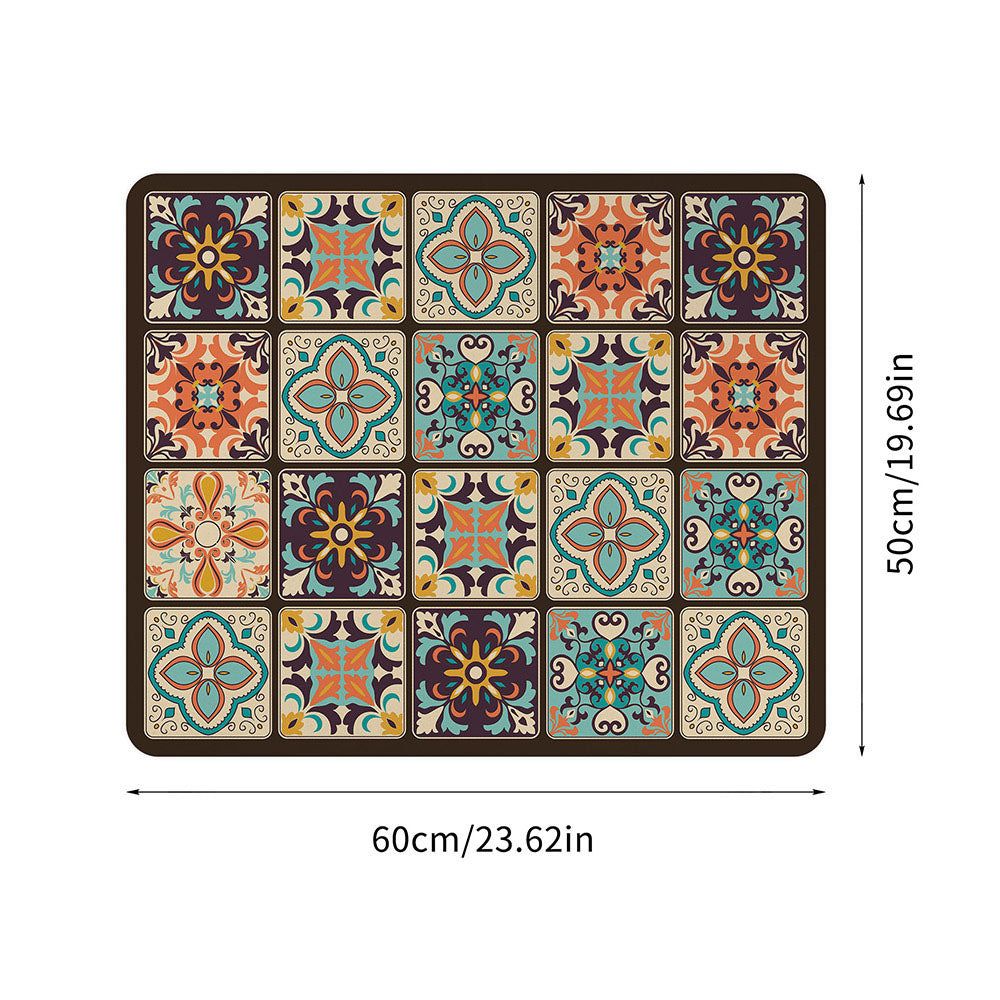 Appliance Mat – High-Density Microfiber – Gray – Standard Size – BohoShield 3