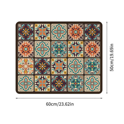 Appliance Mat – High-Density Microfiber – Gray – Standard Size – BohoShield 3