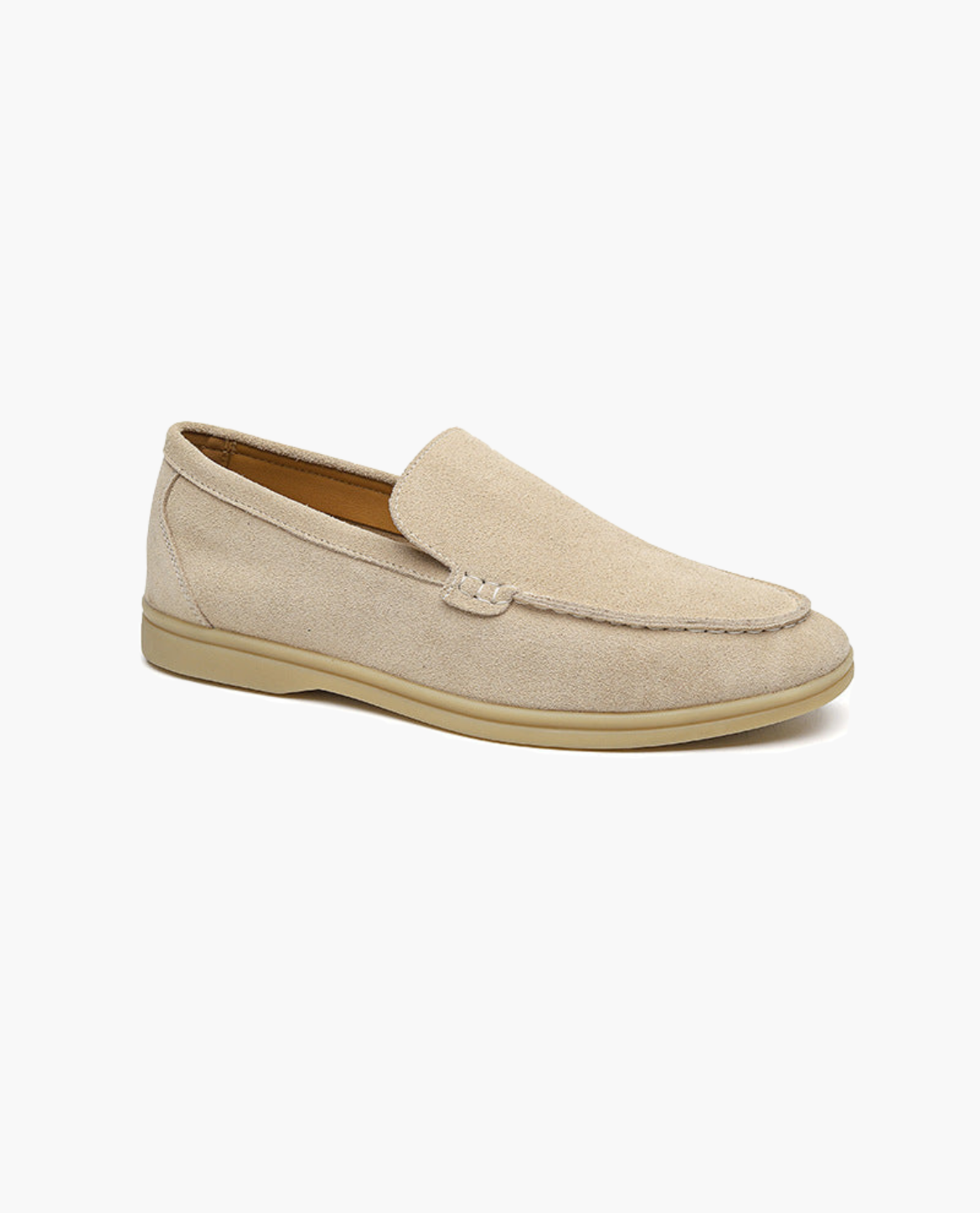 Arveilo – Gray Suede Loafers – Comfort Fit 2