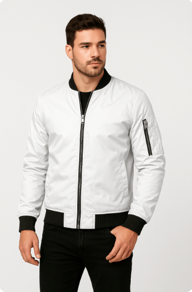 Benjamin – Light Bomber Jacket – Navy 6