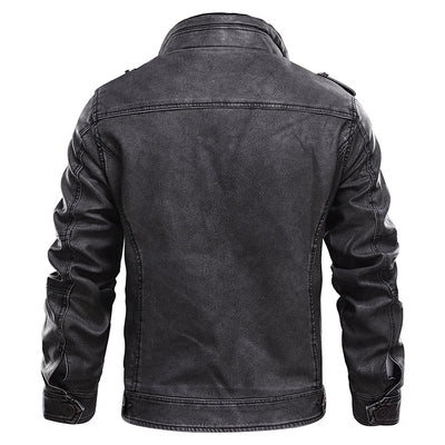 Bonanza – Black Leather Jacket – Waterproof 1