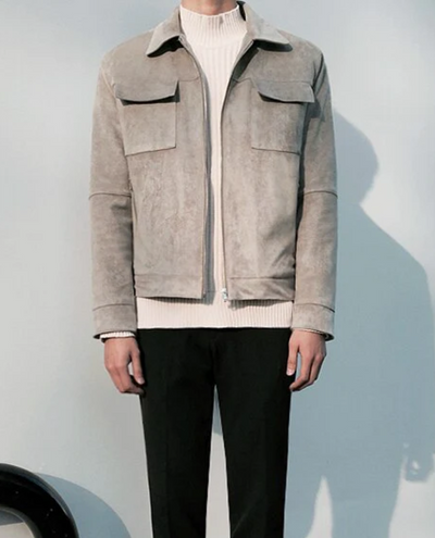 Briona – Black Suede Jacket – Premium Material 4