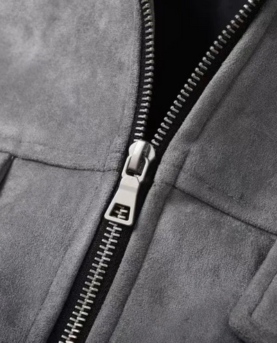 Briona – Black Suede Jacket – Premium Material 7