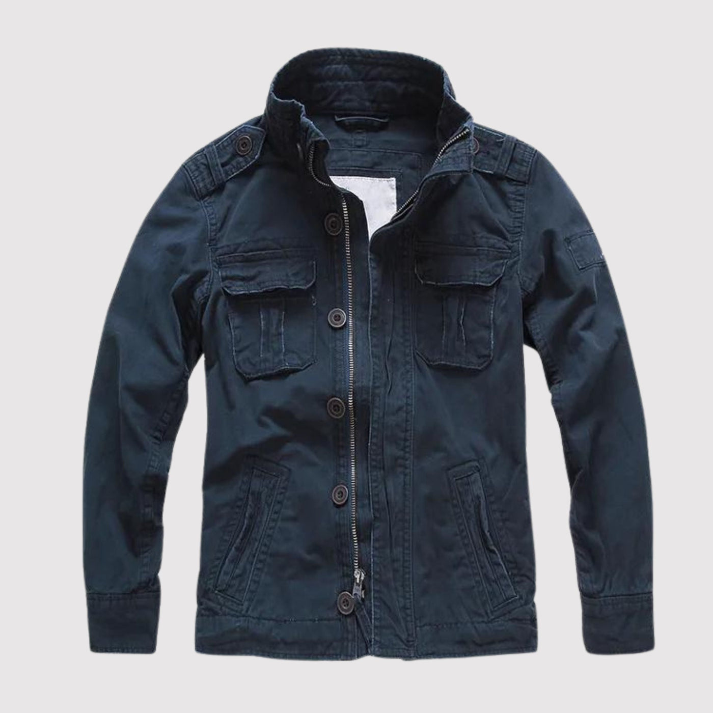 Clark – Retro Denim Jacket – High Quality – Blue 2
