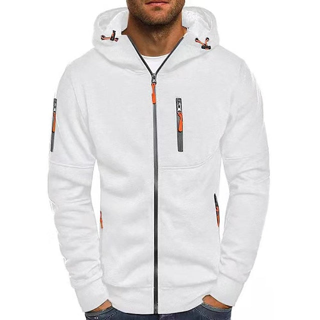 Classic Cotton Men's Hoodie – Comfortable Casual Wear – Gray 0