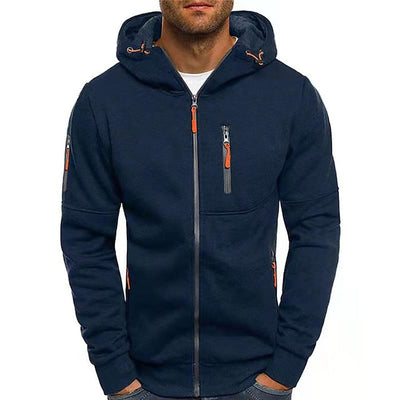 Classic Cotton Men's Hoodie – Comfortable Casual Wear – Gray 7
