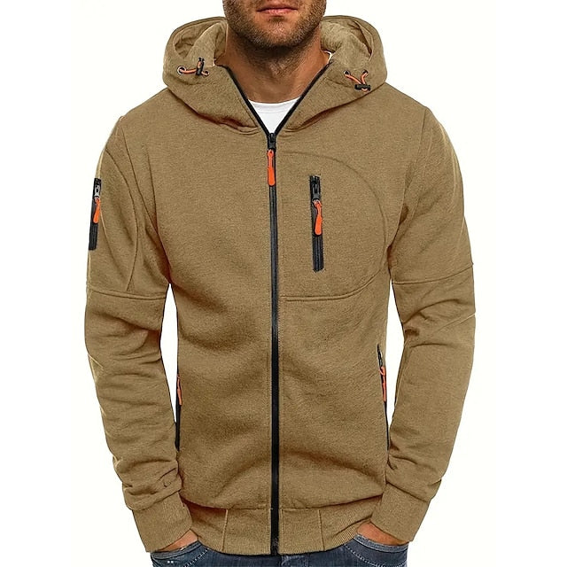 Classic Cotton Men's Hoodie – Comfortable Casual Wear – Gray 8