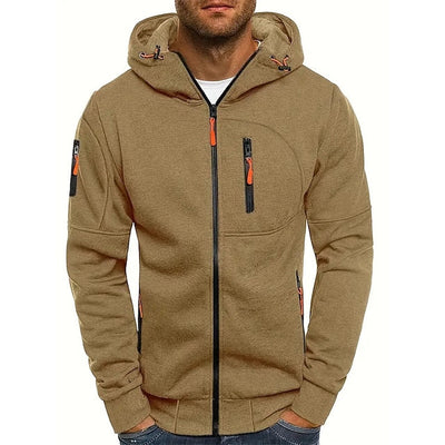 Classic Cotton Men's Hoodie – Comfortable Casual Wear – Gray 8