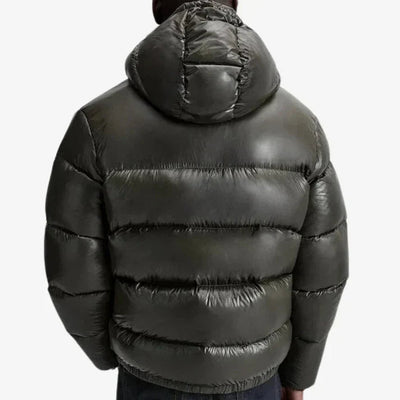 Classic Winter Jacket – Men's Puffer Jacket – Insulated – Dark Gray 4