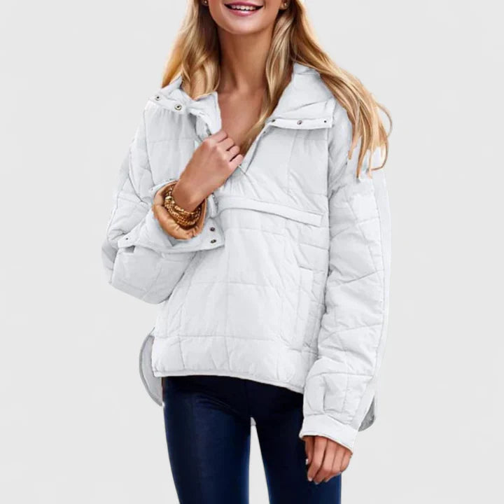 Cora – Black Puffer Jacket – Quilted – Lightweight 3
