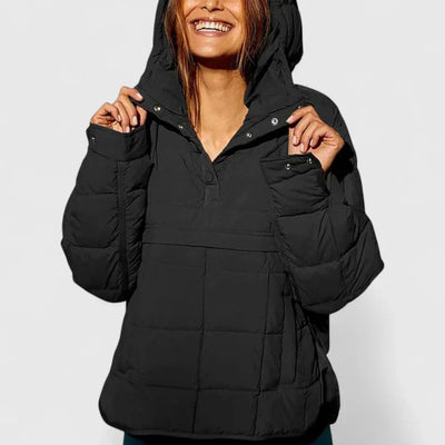 Cora – Black Puffer Jacket – Quilted – Lightweight 7