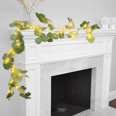 Decorative Lamp – Soft Ambient Light – Olive Branch Design – Green – GardenBrite 4