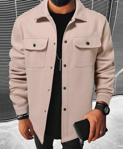 Diego – Mens Flannel Shirt – Cozy Comfort – Gray 5