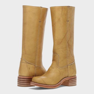 EVIE – Black Riding Boots – Knee-High – Synthetic Leather 3