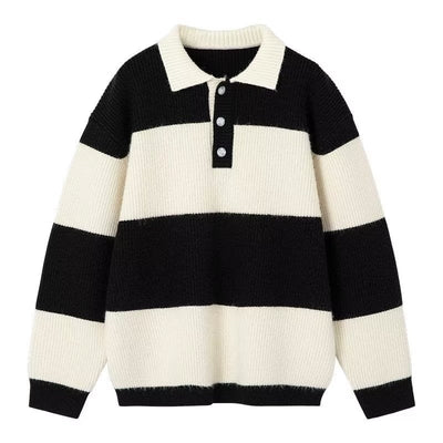 Esandro Vale – Classic Striped Sweater – Winter Edition – Multi-Color 0