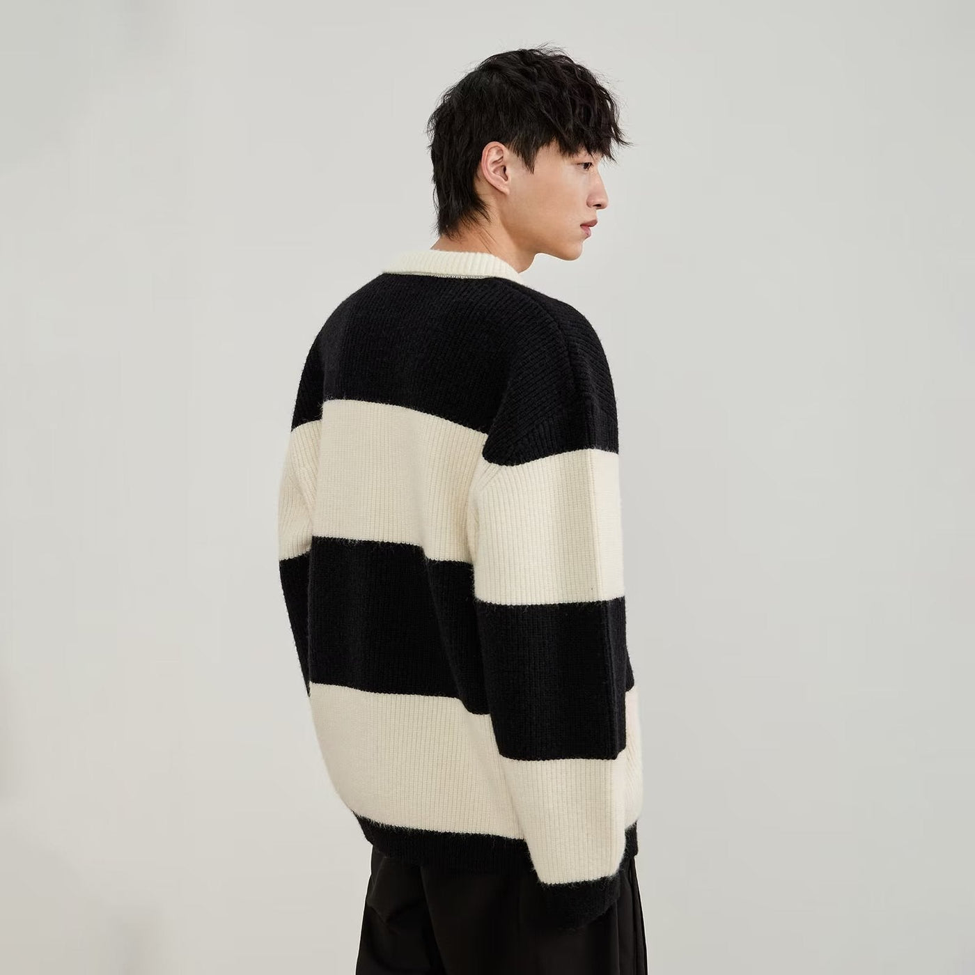 Esandro Vale – Classic Striped Sweater – Winter Edition – Multi-Color 2