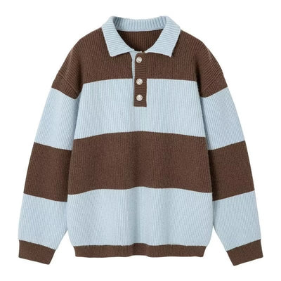 Esandro Vale – Classic Striped Sweater – Winter Edition – Multi-Color 4