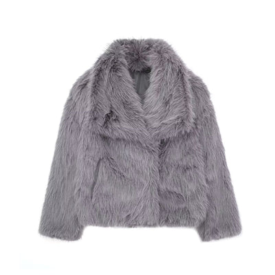 Esandro Vale – Eliante Fur Jacket – Sophisticated Outerwear – Black 5
