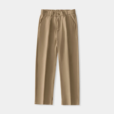 Esandro Vale – Pleated Linen Trousers – Lightweight – Beige 3