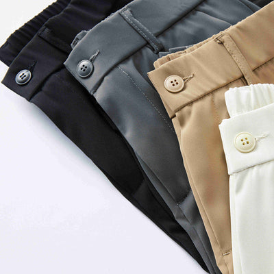 Esandro Vale – Pleated Linen Trousers – Lightweight – Beige 6