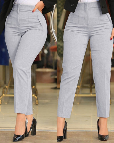 Esandro Vale – Tailored Fit Trousers – Black 14