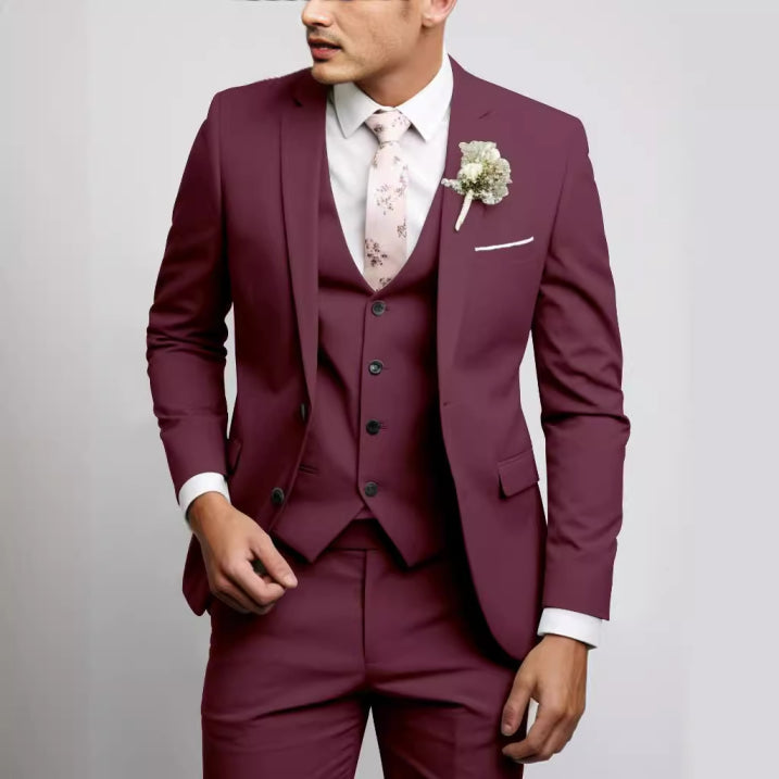 Formally – Slim Fit Wedding Suit – Three-Piece – Classic Gray 3