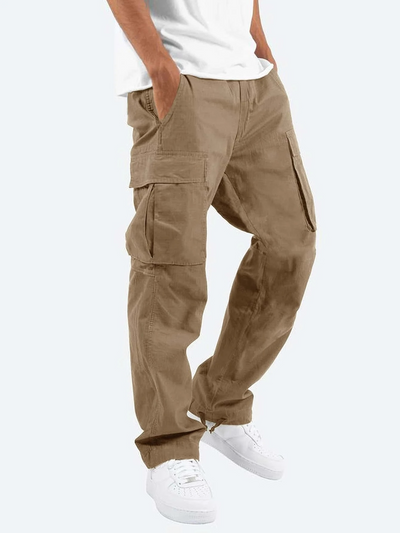 Gentlemen – Mens Cargo Pants – Soft Fabric – Black 2