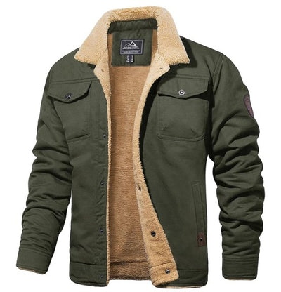 H.D Huntsman – Midweight Polyester Jacket – Sherpa Lined – Black 6