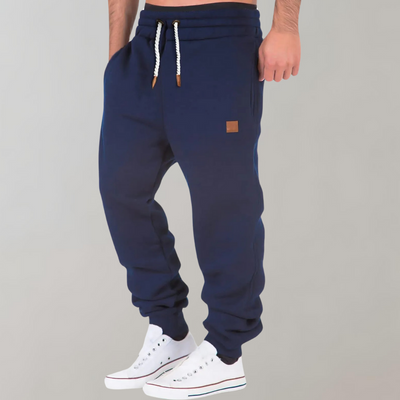Heads – Men's Joggers – Comfortable Polyester – Navy Blue 0