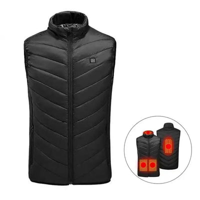 Heathug – Heated Vest – Breathable Fabric – Black 0