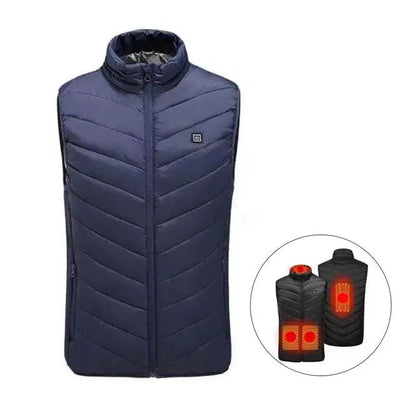 Heathug – Heated Vest – Breathable Fabric – Black 2