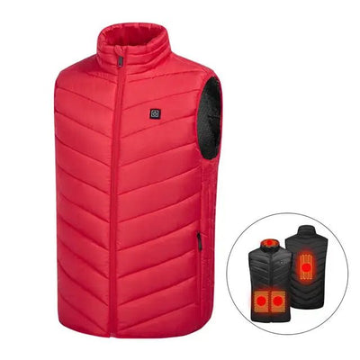 Heathug – Heated Vest – Breathable Fabric – Black 3