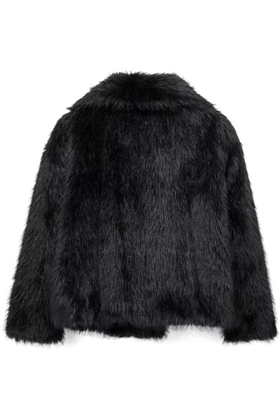 Jacobs – Premium Plush Padded Jacket – Faux Fur – Black 6