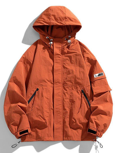 Jasper – Men's Windjack – Nylon – Red 0