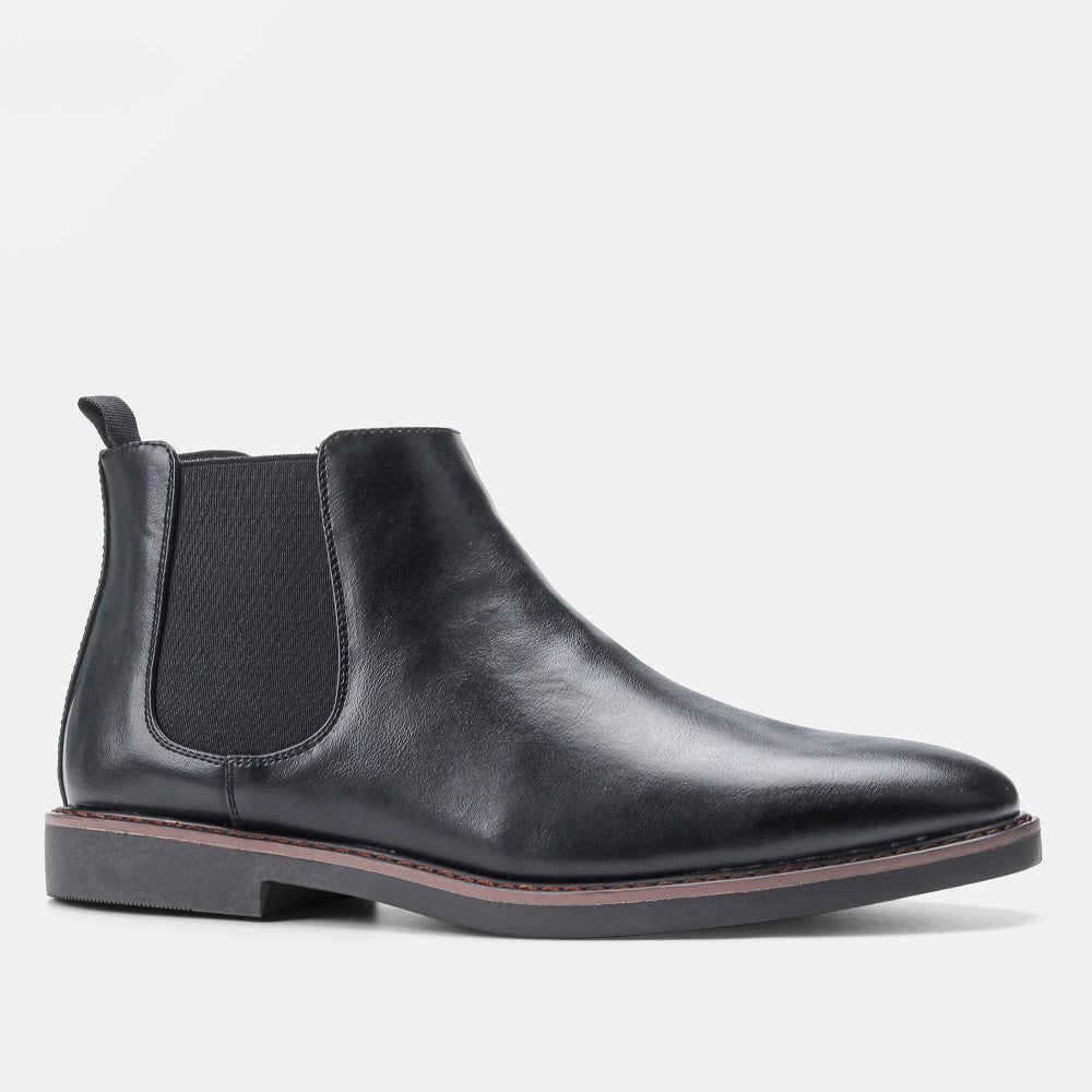 Jonas – Black Leather Chelsea Boots 0