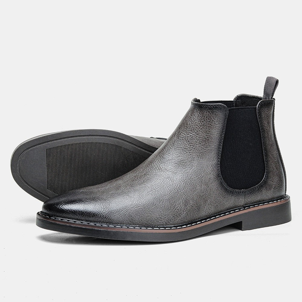 Jonas – Black Leather Chelsea Boots 3