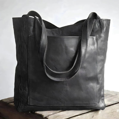 Julienne – Vintage Leather Tote Bag – Brown 4