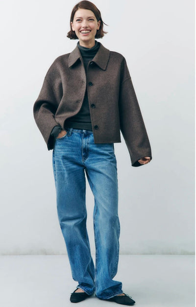 Kharla – Women's Winter Coat – Thick Fabric – Black 2