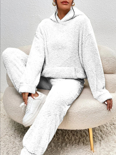 Lana – Cozy Teddy Jumpsuit – Hooded – Winter 0