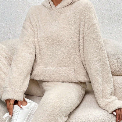 Lana – Cozy Teddy Jumpsuit – Hooded – Winter 1