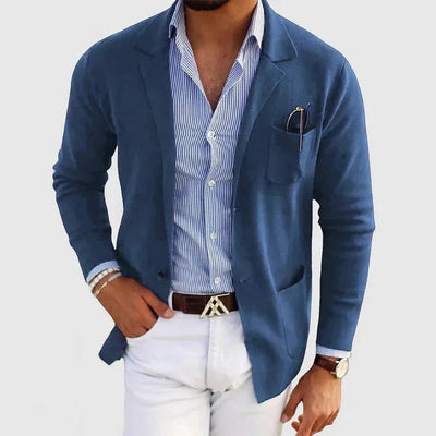 Layla Fashion – Men's Blazer Jacket – Premium Fabric – Grey 2