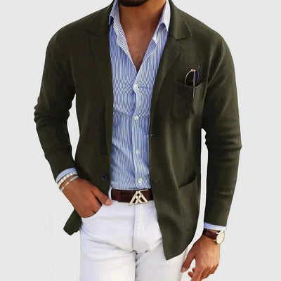 Layla Fashion – Men's Blazer Jacket – Premium Fabric – Grey 6