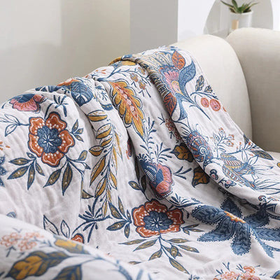 Roha Floral Pattern Blanket