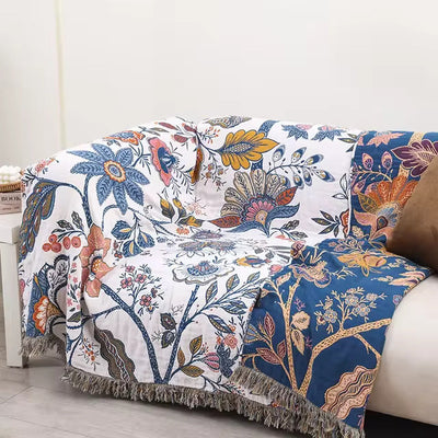 Roha Floral Pattern Blanket