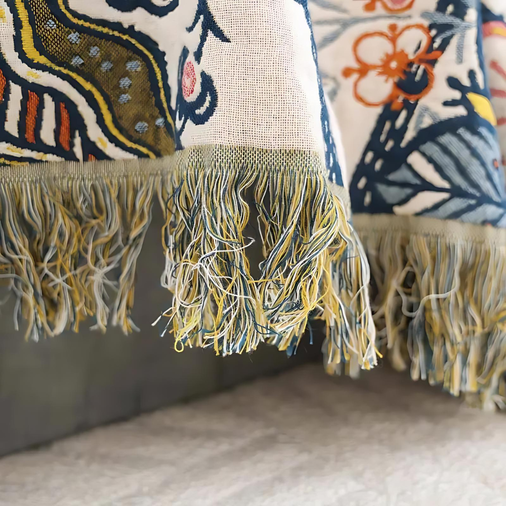 Roha Floral Pattern Blanket